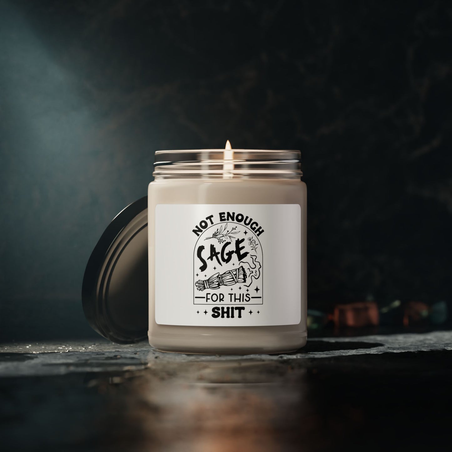 Soy Candle - Sage Candle, 9oz