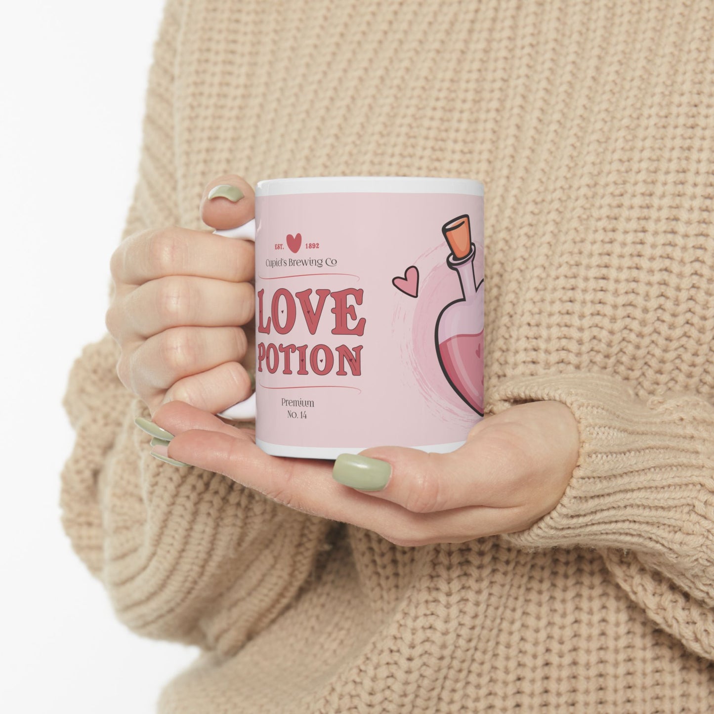 Coffee Mug - Valentine’s Day Love Potion Ceramic Mug (11oz, 15oz)