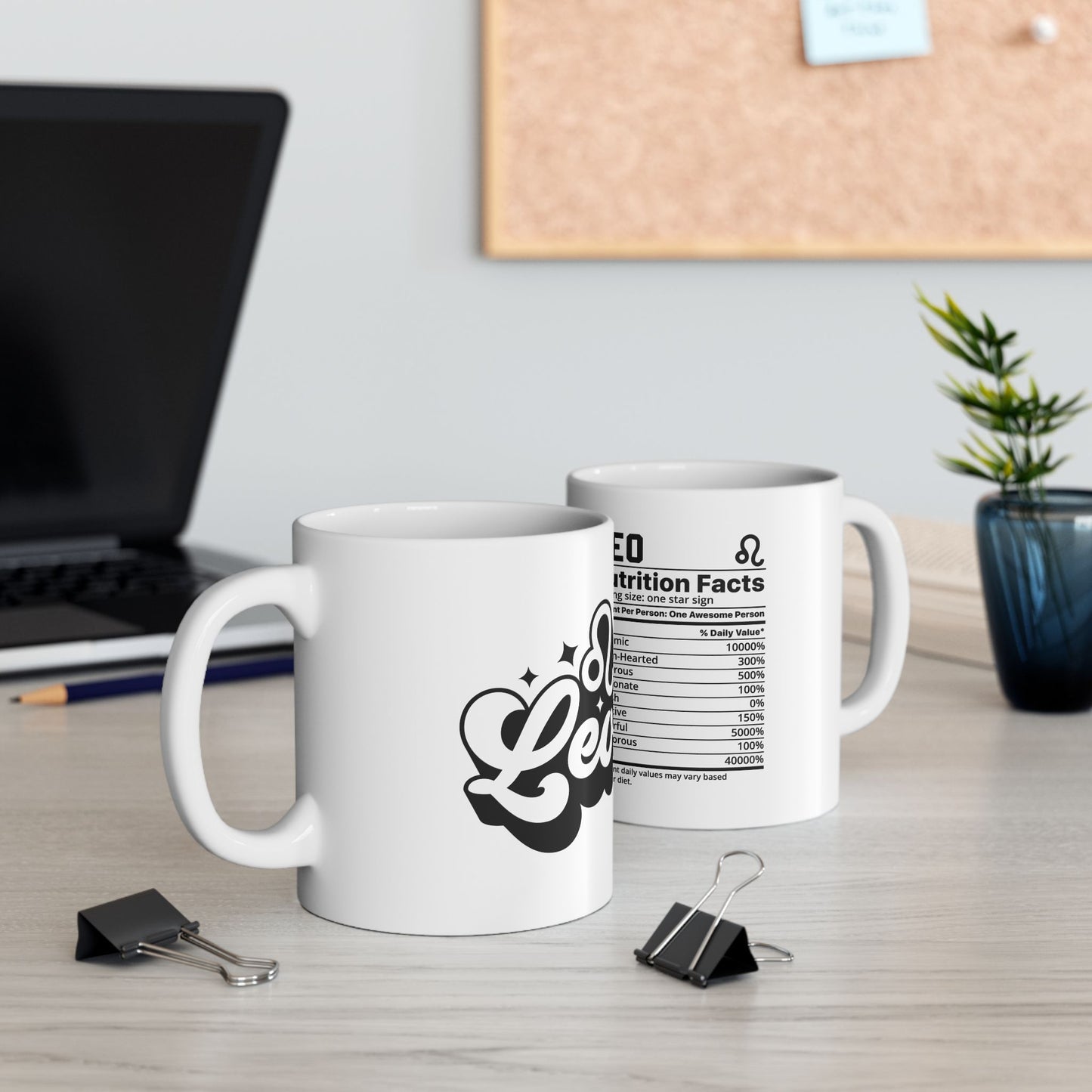 Leo Ceramic Mug, (11oz, 15oz)