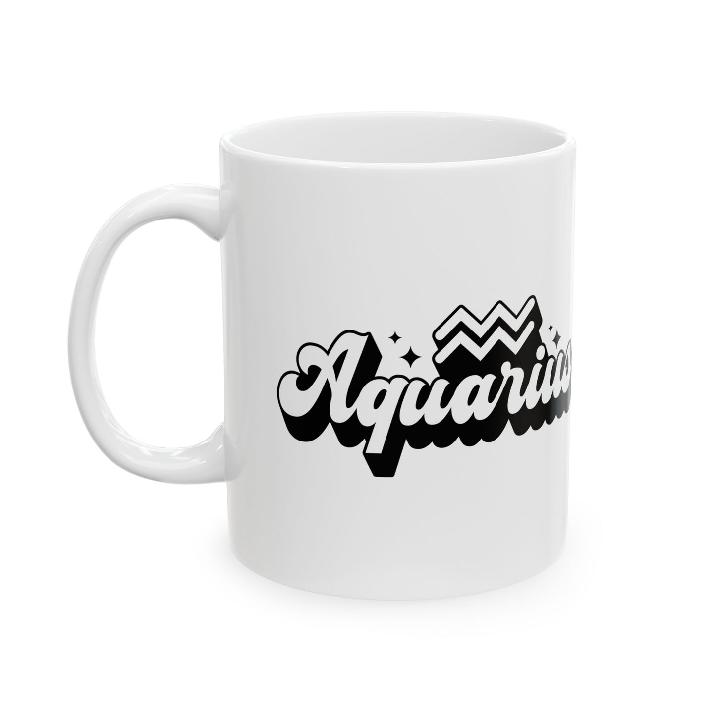 Aquarius Ceramic Mug, (11oz, 15oz)