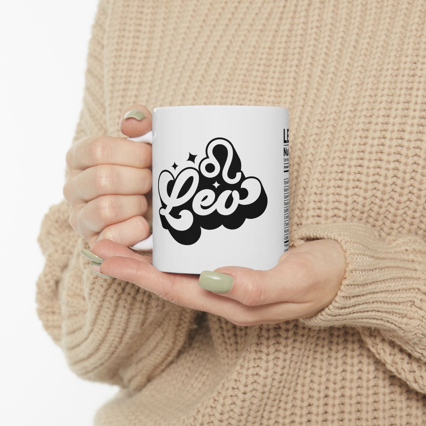 Leo Ceramic Mug, (11oz, 15oz)