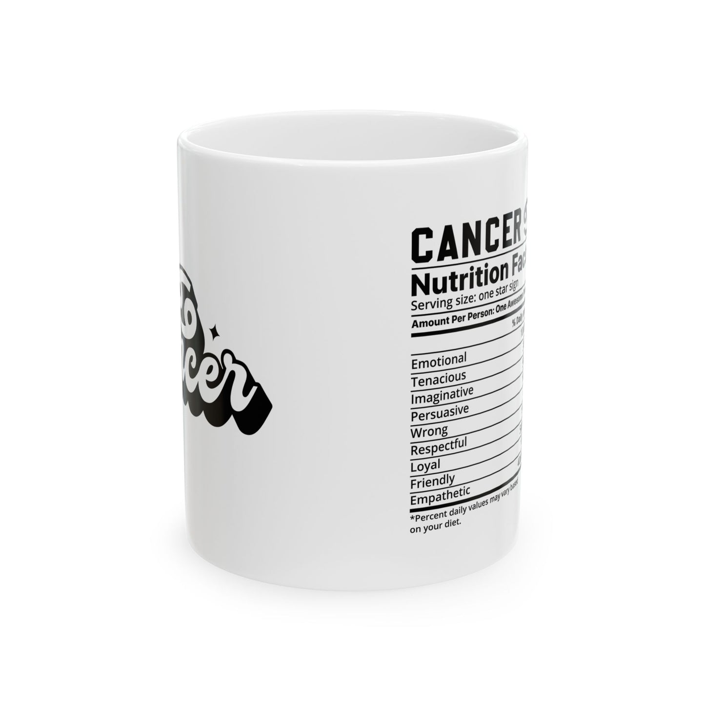 Cancer Ceramic Mug, (11oz, 15oz)