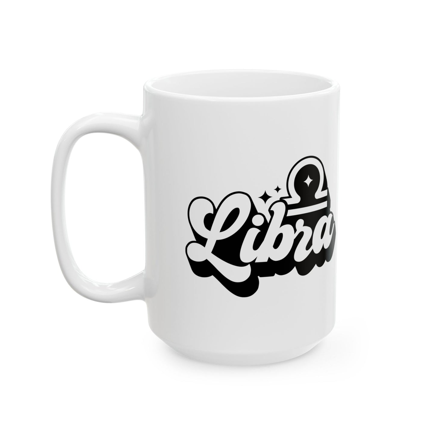 Libra Ceramic Mug, (11oz, 15oz)