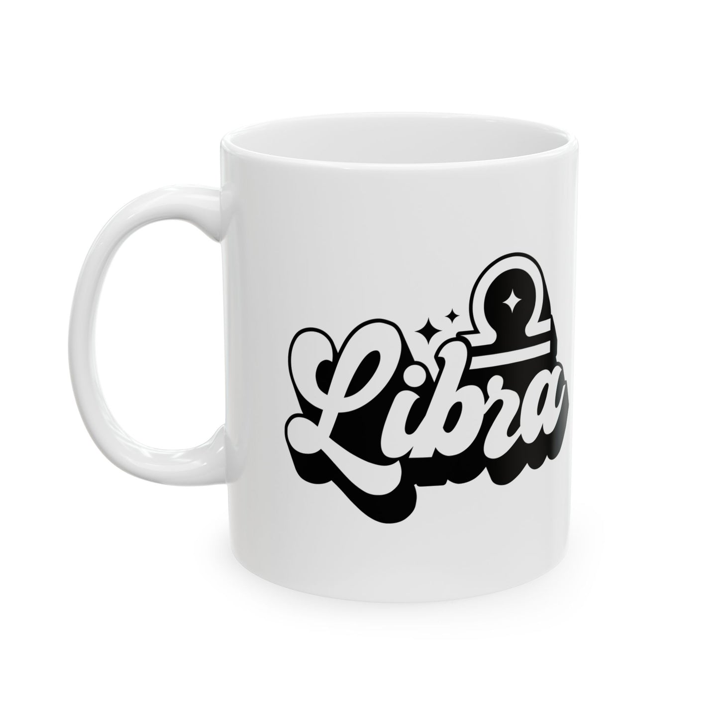 Libra Ceramic Mug, (11oz, 15oz)