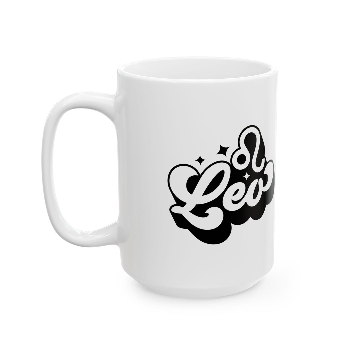 Leo Ceramic Mug, (11oz, 15oz)