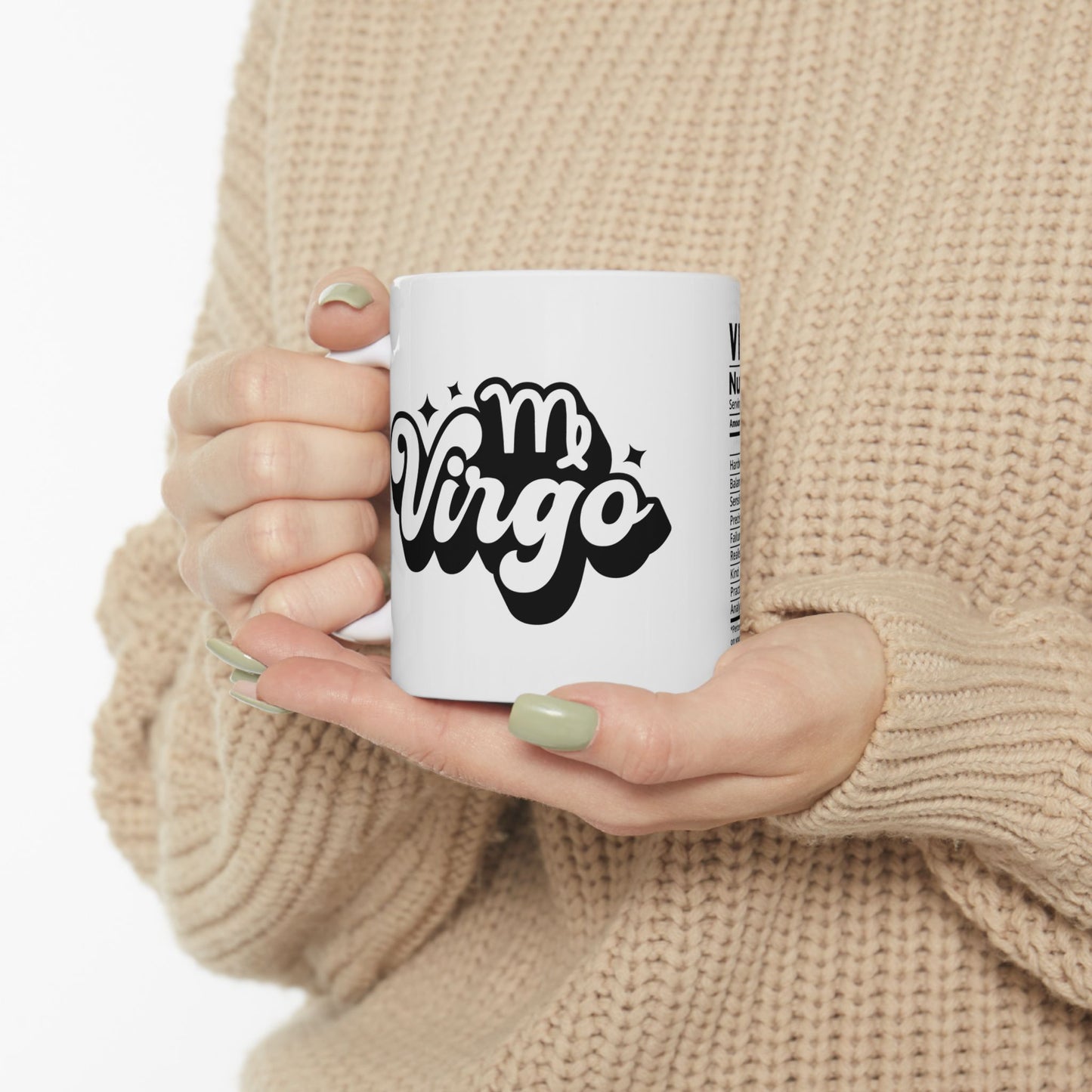 Virgo Ceramic Mug, (11oz, 15oz)