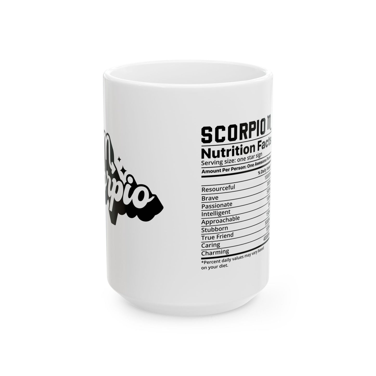 Scorpio Ceramic Mug, (11oz, 15oz)