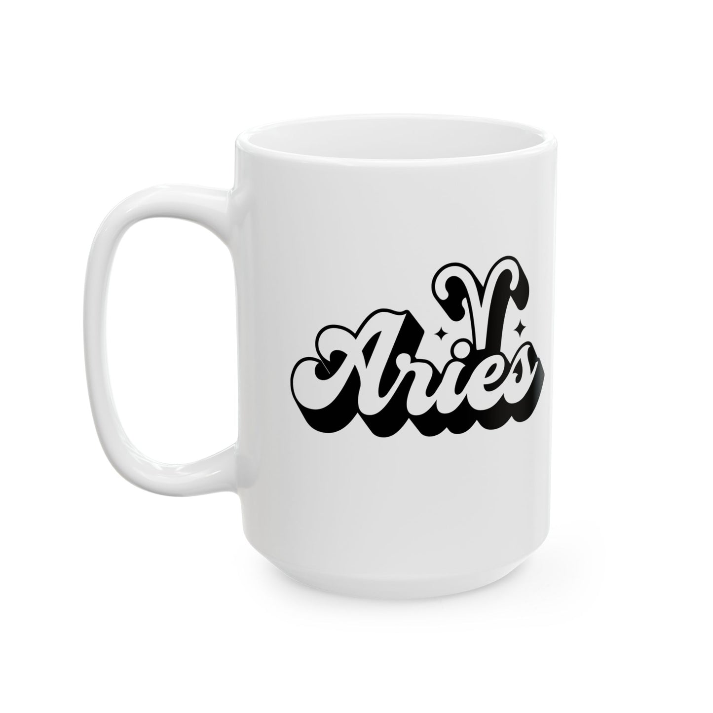 Aries Ceramic Mug, (11oz, 15oz)