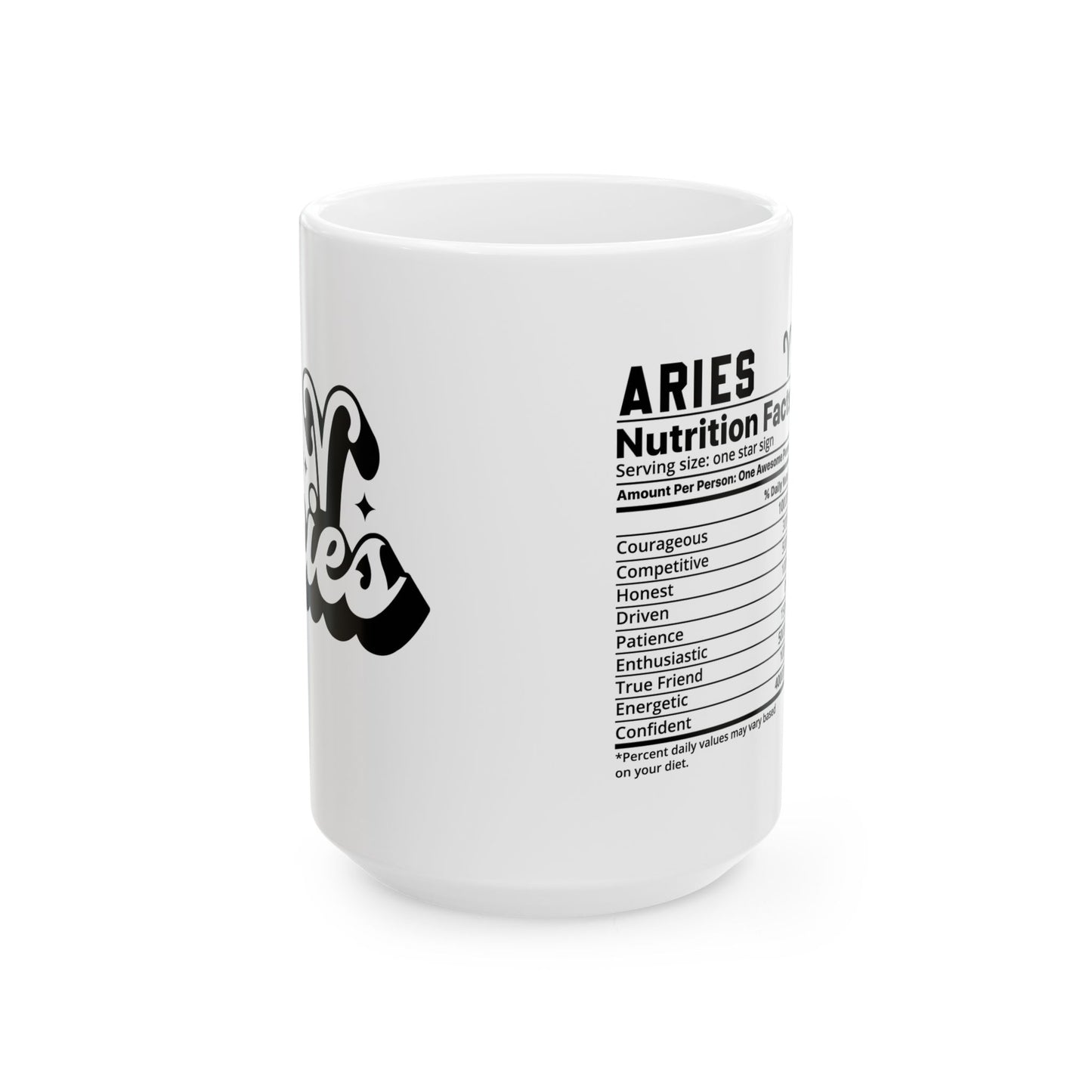 Aries Ceramic Mug, (11oz, 15oz)