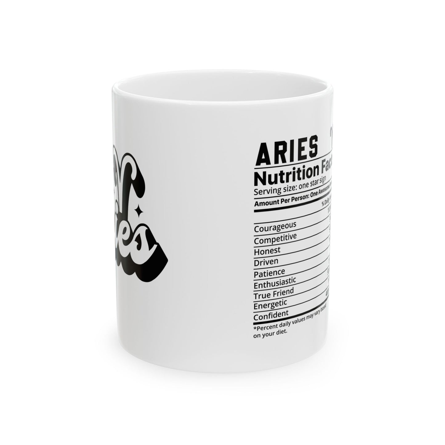 Aries Ceramic Mug, (11oz, 15oz)