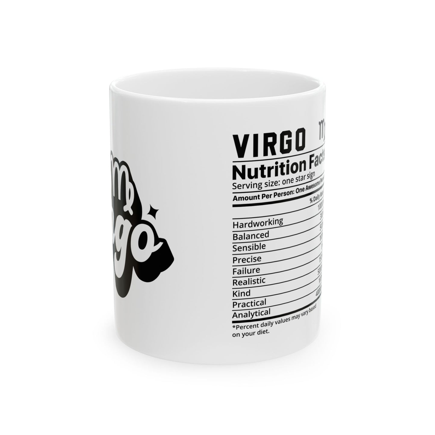 Virgo Ceramic Mug, (11oz, 15oz)