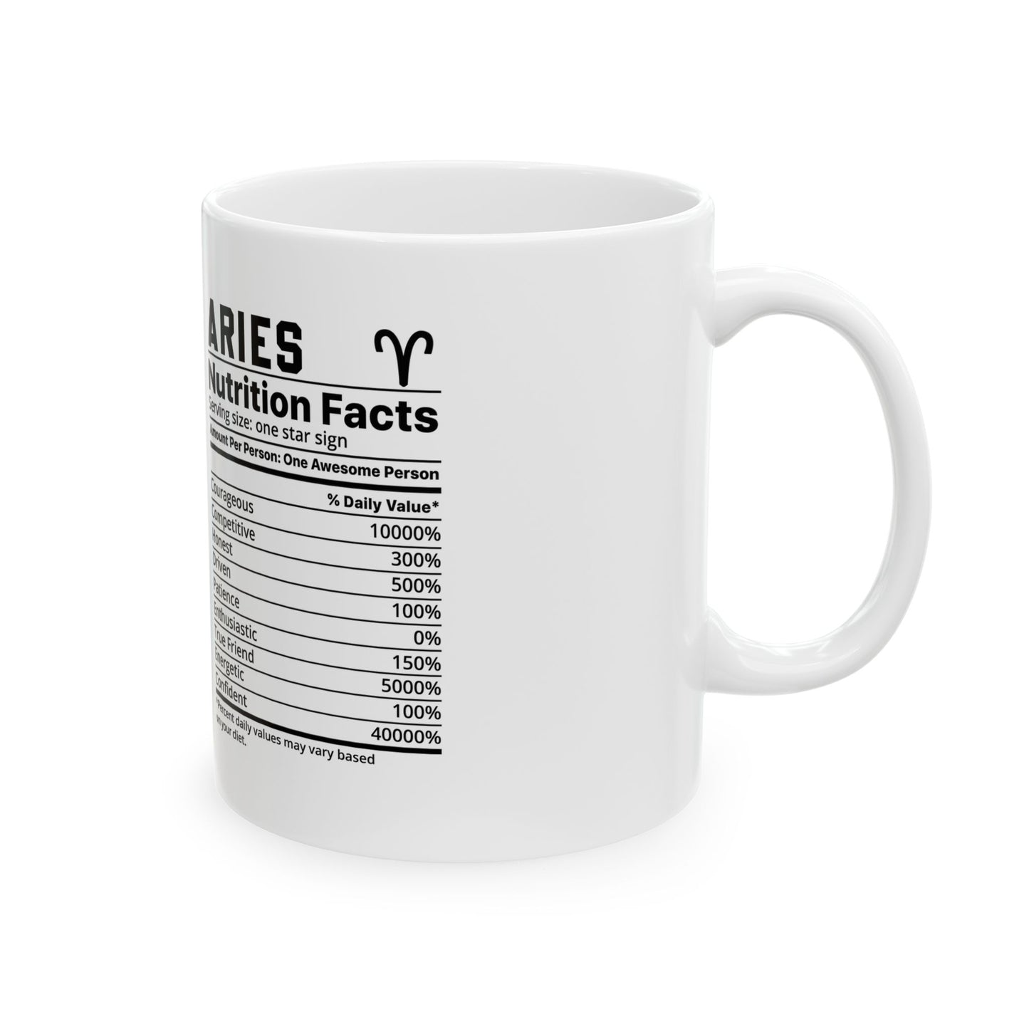 Aries Ceramic Mug, (11oz, 15oz)