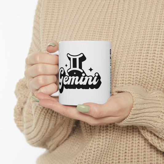 Gemini Ceramic Mug, (11oz, 15oz)