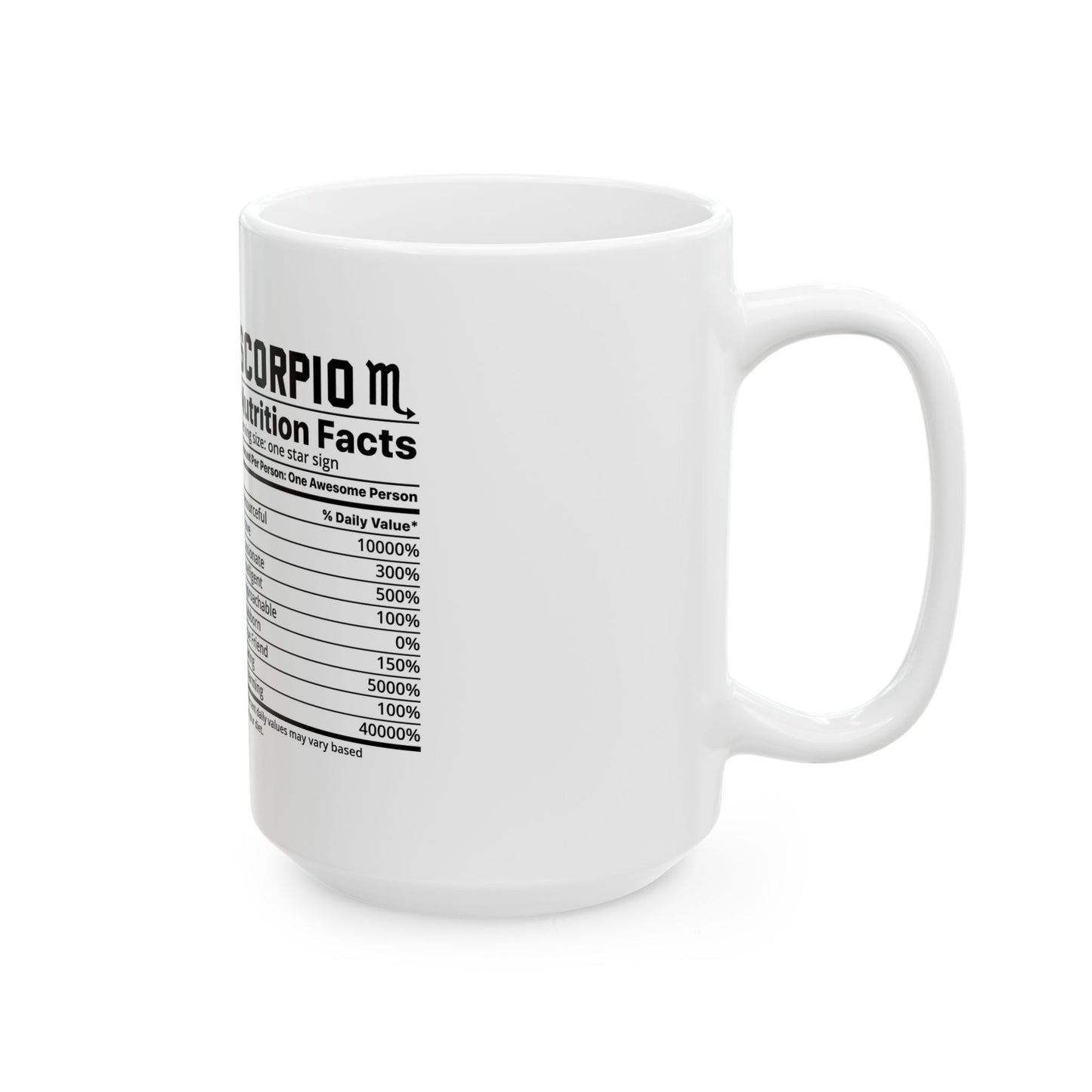 Scorpio Ceramic Mug, (11oz, 15oz)