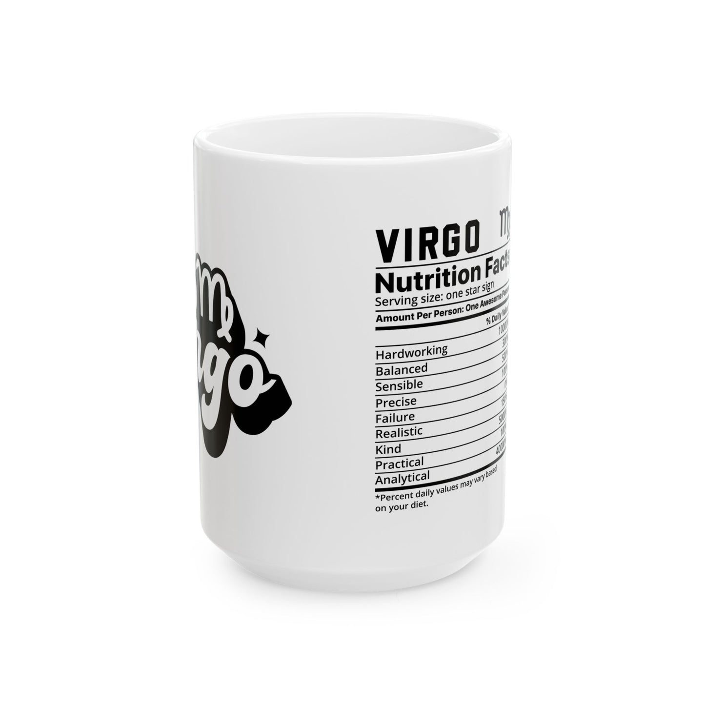 Virgo Ceramic Mug, (11oz, 15oz)